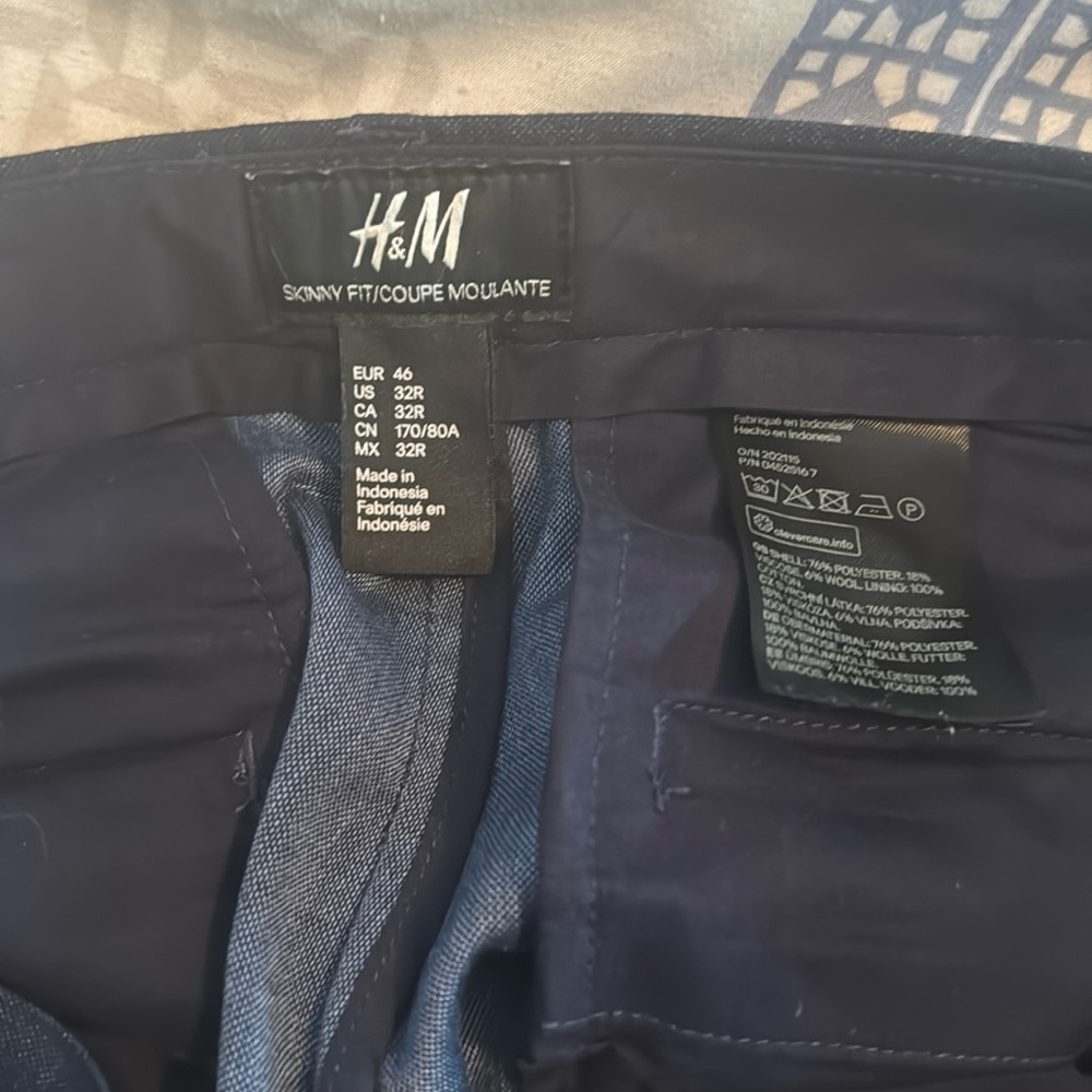 Blue mens suit